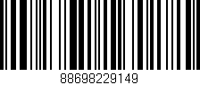 Código de barras (EAN, GTIN, SKU, ISBN): '88698229149'