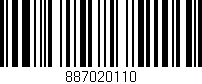 Código de barras (EAN, GTIN, SKU, ISBN): '887020110'