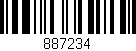 Código de barras (EAN, GTIN, SKU, ISBN): '887234'