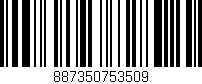 Código de barras (EAN, GTIN, SKU, ISBN): '887350753509'