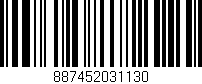 Código de barras (EAN, GTIN, SKU, ISBN): '887452031130'