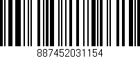 Código de barras (EAN, GTIN, SKU, ISBN): '887452031154'
