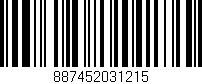Código de barras (EAN, GTIN, SKU, ISBN): '887452031215'