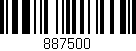 Código de barras (EAN, GTIN, SKU, ISBN): '887500'