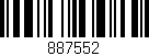 Código de barras (EAN, GTIN, SKU, ISBN): '887552'