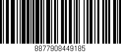 Código de barras (EAN, GTIN, SKU, ISBN): '8877908449185'