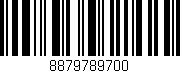 Código de barras (EAN, GTIN, SKU, ISBN): '8879789700'