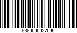 Código de barras (EAN, GTIN, SKU, ISBN): '8880000037099'