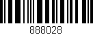Código de barras (EAN, GTIN, SKU, ISBN): '888028'
