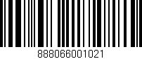 Código de barras (EAN, GTIN, SKU, ISBN): '888066001021'