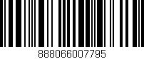 Código de barras (EAN, GTIN, SKU, ISBN): '888066007795'