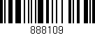 Código de barras (EAN, GTIN, SKU, ISBN): '888109'