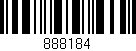 Código de barras (EAN, GTIN, SKU, ISBN): '888184'