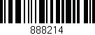 Código de barras (EAN, GTIN, SKU, ISBN): '888214'