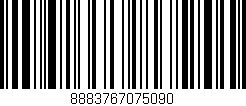 Código de barras (EAN, GTIN, SKU, ISBN): '8883767075090'