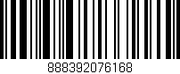 Código de barras (EAN, GTIN, SKU, ISBN): '888392076168'