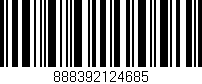 Código de barras (EAN, GTIN, SKU, ISBN): '888392124685'