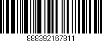 Código de barras (EAN, GTIN, SKU, ISBN): '888392167811'