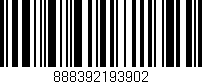 Código de barras (EAN, GTIN, SKU, ISBN): '888392193902'