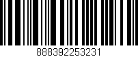 Código de barras (EAN, GTIN, SKU, ISBN): '888392253231'