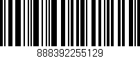 Código de barras (EAN, GTIN, SKU, ISBN): '888392255129'