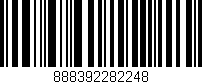 Código de barras (EAN, GTIN, SKU, ISBN): '888392282248'