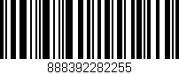 Código de barras (EAN, GTIN, SKU, ISBN): '888392282255'