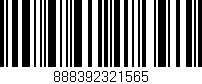 Código de barras (EAN, GTIN, SKU, ISBN): '888392321565'