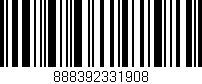 Código de barras (EAN, GTIN, SKU, ISBN): '888392331908'
