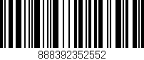 Código de barras (EAN, GTIN, SKU, ISBN): '888392352552'