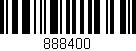 Código de barras (EAN, GTIN, SKU, ISBN): '888400'