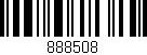 Código de barras (EAN, GTIN, SKU, ISBN): '888508'