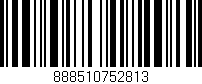 Código de barras (EAN, GTIN, SKU, ISBN): '888510752813'