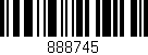 Código de barras (EAN, GTIN, SKU, ISBN): '888745'