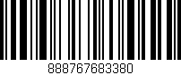 Código de barras (EAN, GTIN, SKU, ISBN): '888767683380'