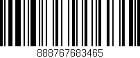 Código de barras (EAN, GTIN, SKU, ISBN): '888767683465'