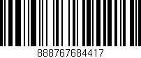 Código de barras (EAN, GTIN, SKU, ISBN): '888767684417'