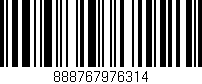Código de barras (EAN, GTIN, SKU, ISBN): '888767976314'
