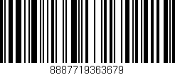Código de barras (EAN, GTIN, SKU, ISBN): '8887719363679'