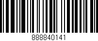 Código de barras (EAN, GTIN, SKU, ISBN): '888840141'
