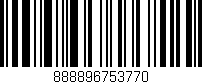 Código de barras (EAN, GTIN, SKU, ISBN): '888896753770'