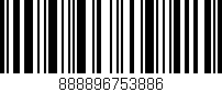 Código de barras (EAN, GTIN, SKU, ISBN): '888896753886'