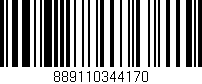 Código de barras (EAN, GTIN, SKU, ISBN): '889110344170'