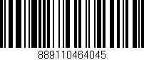 Código de barras (EAN, GTIN, SKU, ISBN): '889110464045'
