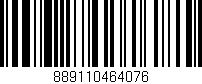 Código de barras (EAN, GTIN, SKU, ISBN): '889110464076'