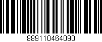 Código de barras (EAN, GTIN, SKU, ISBN): '889110464090'