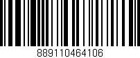 Código de barras (EAN, GTIN, SKU, ISBN): '889110464106'