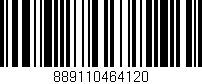 Código de barras (EAN, GTIN, SKU, ISBN): '889110464120'