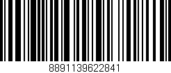 Código de barras (EAN, GTIN, SKU, ISBN): '8891139622841'