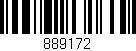 Código de barras (EAN, GTIN, SKU, ISBN): '889172'